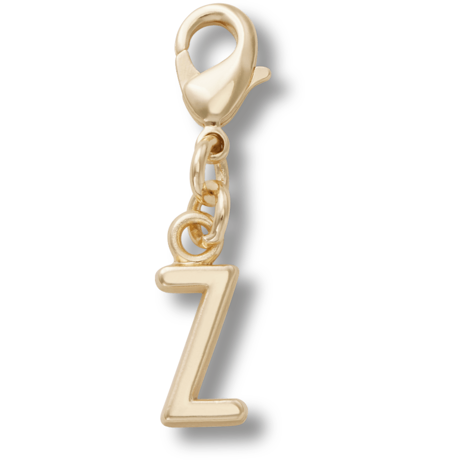 Gold Letter Z Charm Jibbitz™ charms