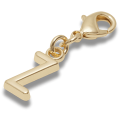Gold Letter Z Charm Jibbitz™ charms