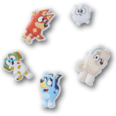 Bluey 5 Pack Jibbitz Shoe Charm