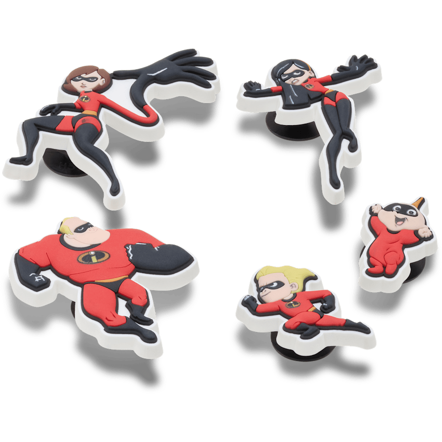 Pixar Incredibles 5 Pack Jibbitz charm