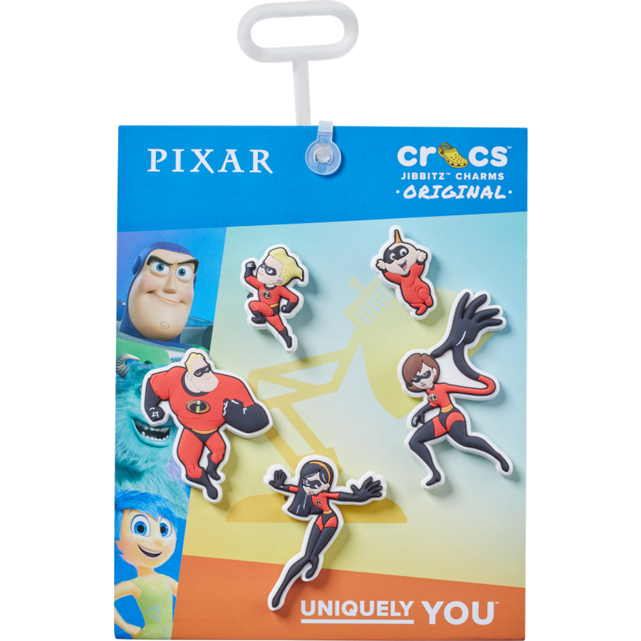 Pixar Incredibles 5 Pack Jibbitz charm