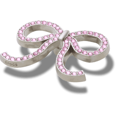 Pink Glittery Bow Jibbitz™ charms