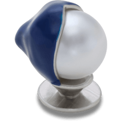 Blue Dipped Enamel SMT Pearl Jibbitz™ charms