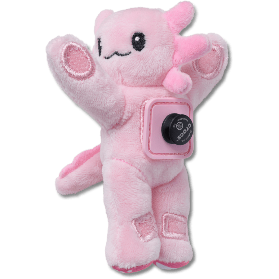 Huggitz Axolotl Jibbitz charm