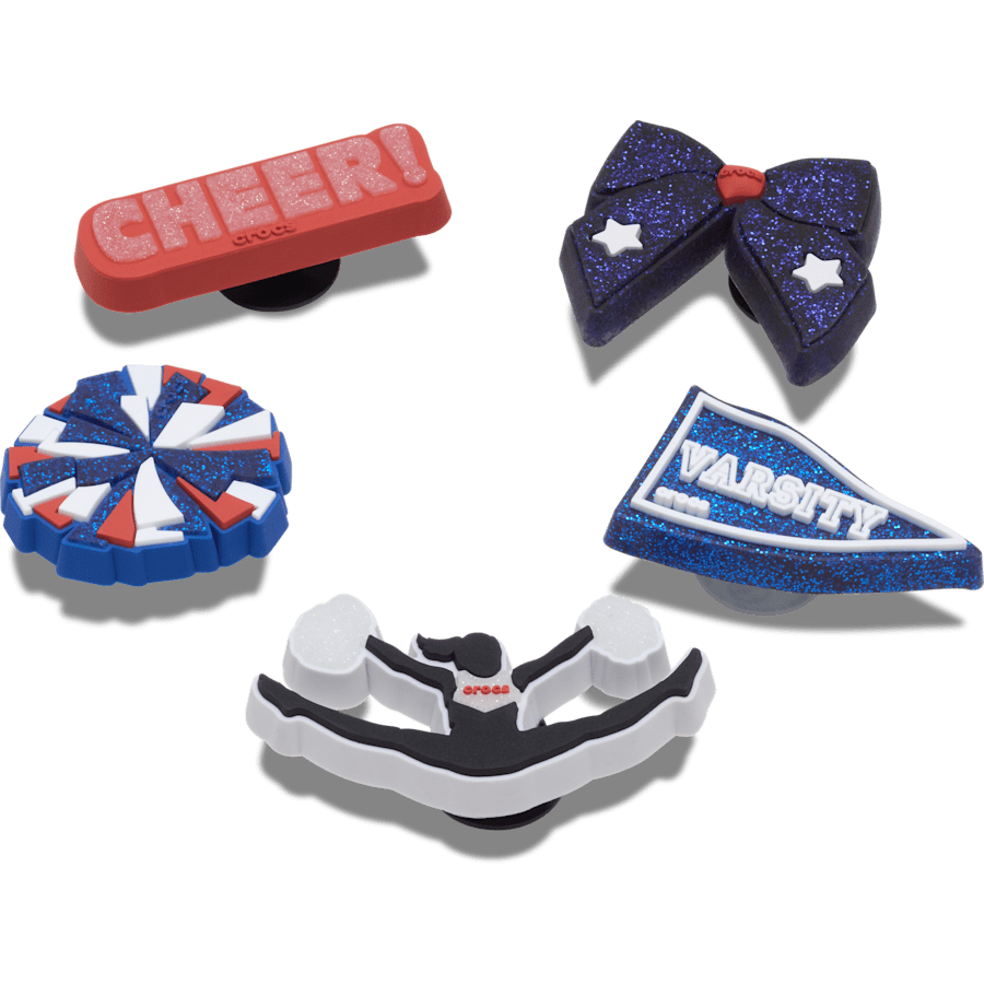Cheer 5 Pack Jibbitz™ charms