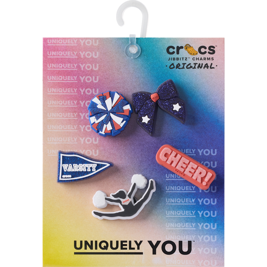 Cheer 5 Pack Jibbitz™ charms