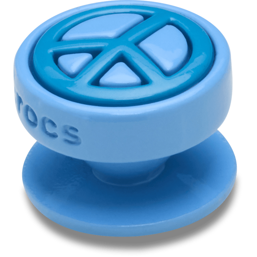 Blue Peace Sign Icon Jibbitz™ charms