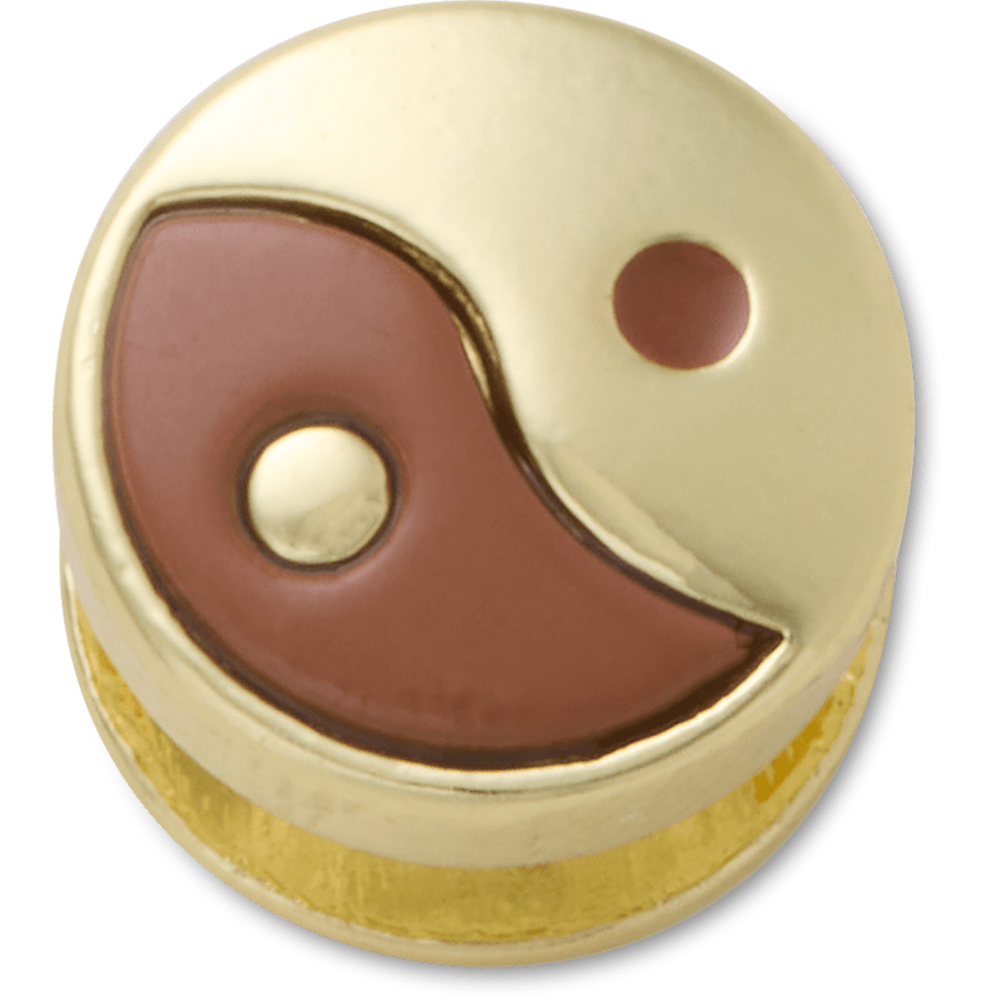 Brown Yin Yang Icon Jibbitz™ charms