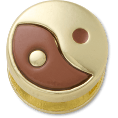 Brown Yin Yang Icon Jibbitz™ charms