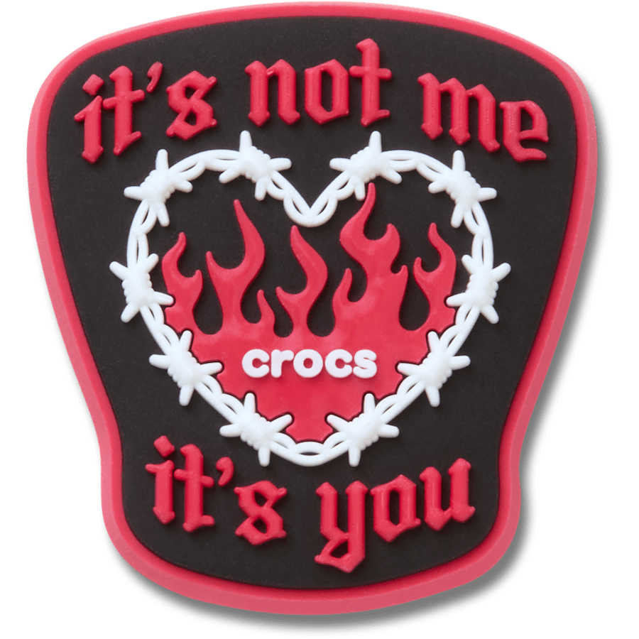 its not me its you Jibbitz™ charms