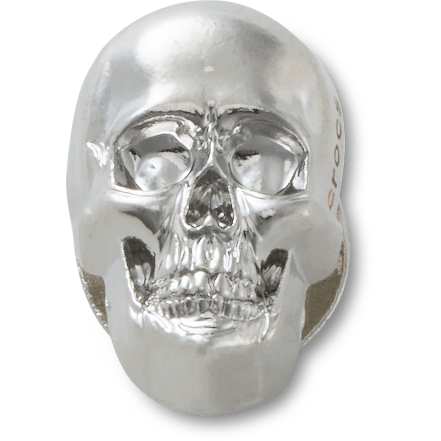 Silver Skull Jibbitz™ charms