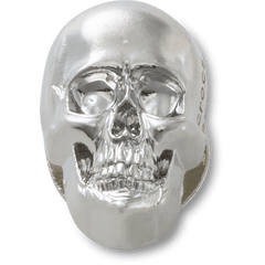 Silver Skull Jibbitz™ charms