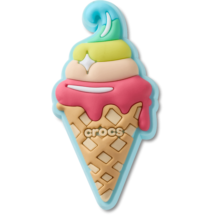 Waffle Ice Cream Cone Jibbitz™ charms