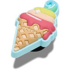 Waffle Ice Cream Cone Jibbitz™ charms