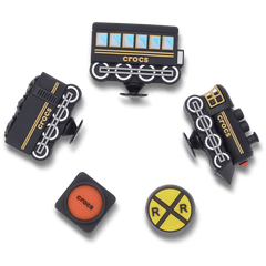 3D Train 5 Pack Jibbitz™ charms