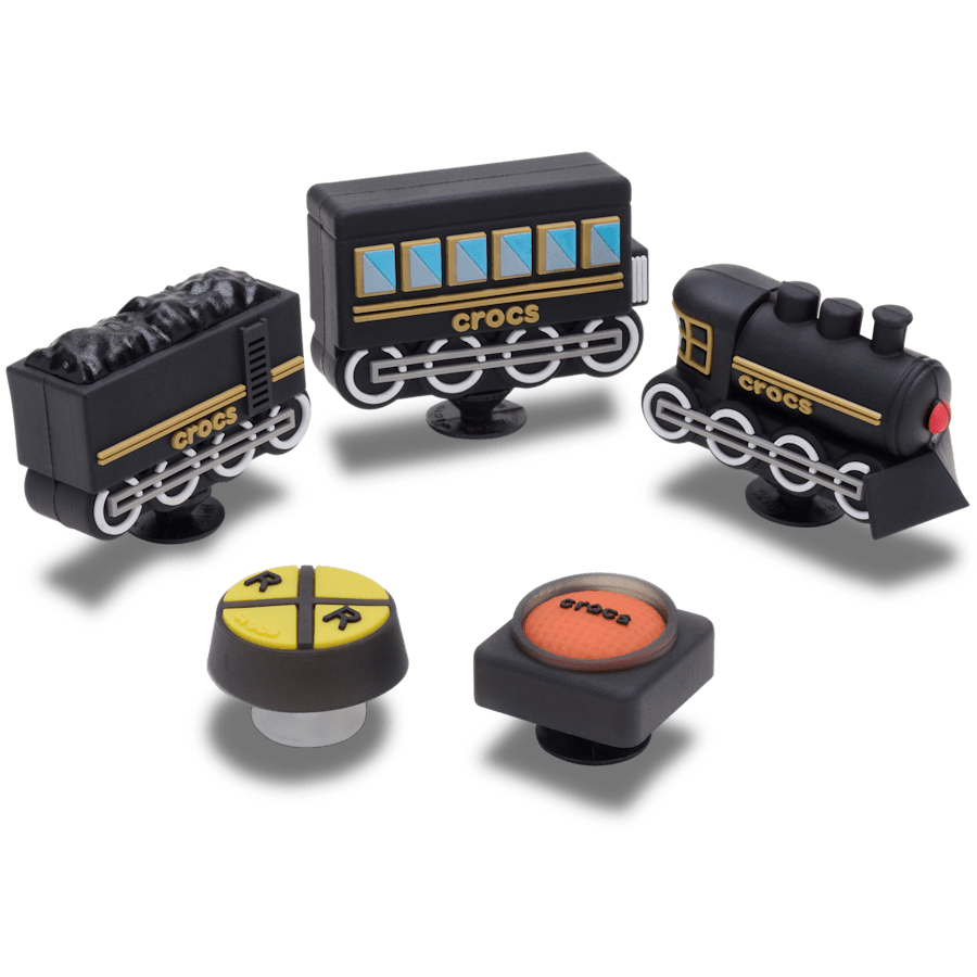 3D Train 5 Pack Jibbitz™ charms
