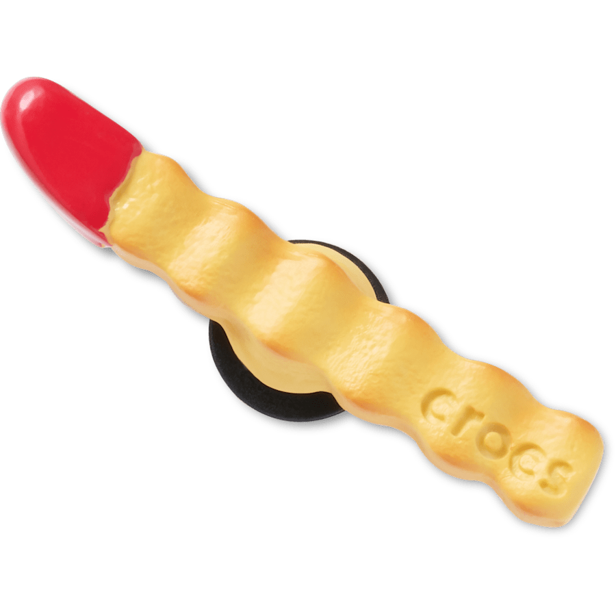 French Fry Dipped in Ketchup Jibbitz™ charms