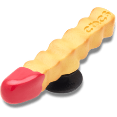 French Fry Dipped in Ketchup Jibbitz™ charms