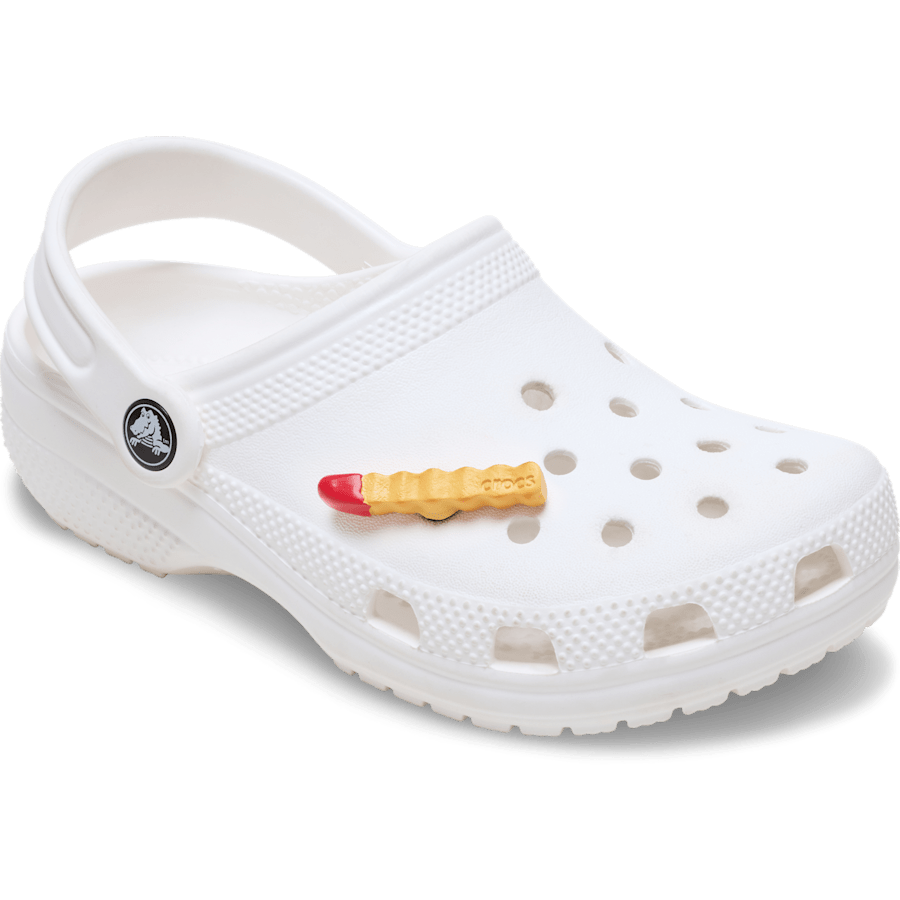 French Fry Dipped in Ketchup Jibbitz™ charms