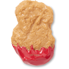 Chicken Nugget Dipped Ketchup Jibbitz™ charms