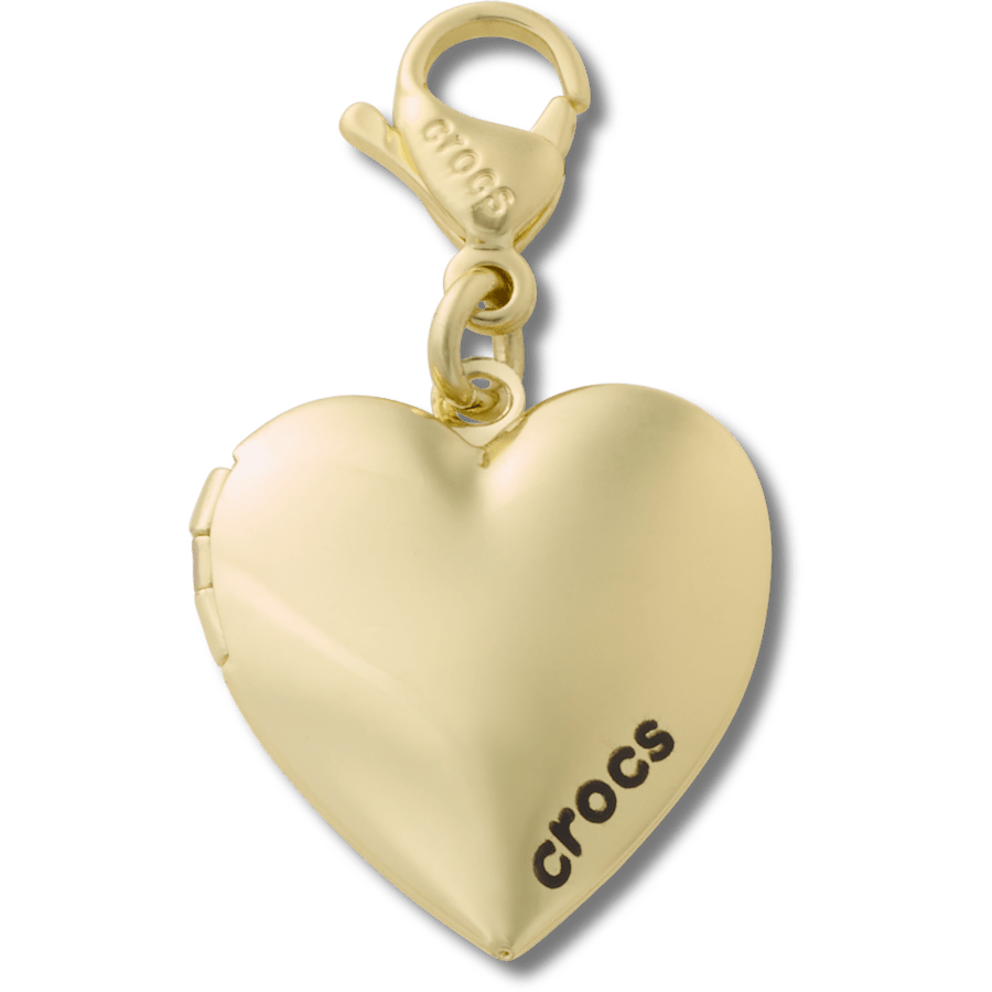 Gold Locket Charm Jibbitz charm