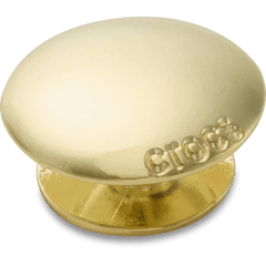Large Gold Circle Stud Jibbitz™ charms