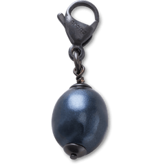 Silver Black SMT Pearl Charm Jibbitz charm