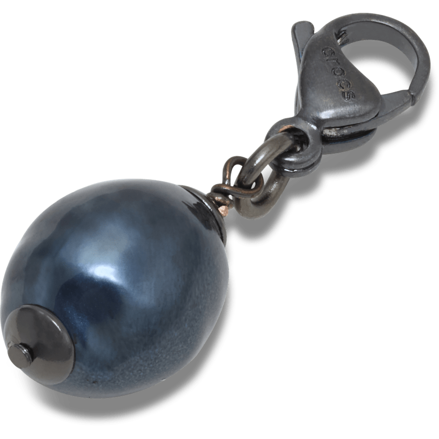 Silver Black SMT Pearl Charm Jibbitz charm