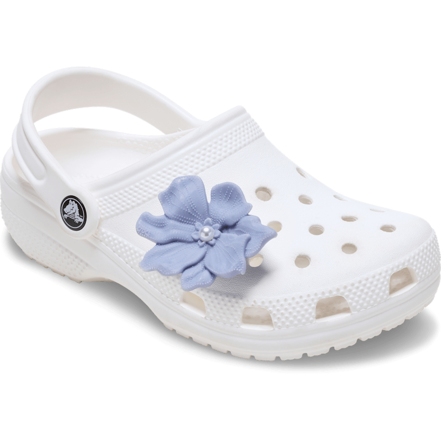 Periwinkle Flower with Pearl Jibbitz™ charms