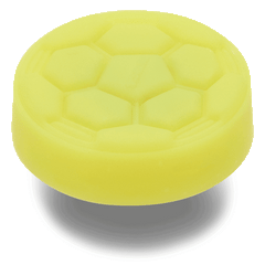 Lights Up Yellow Soccer Ball Jibbitz™ charms