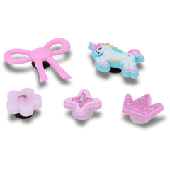 Sweet Pink Girls 5 Pack Jibbitz™ charms
