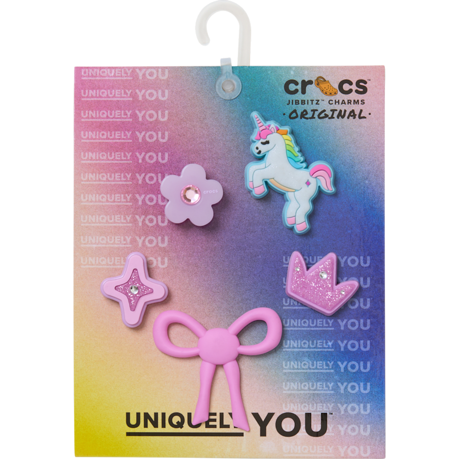 Sweet Pink Girls 5 Pack Jibbitz™ charms