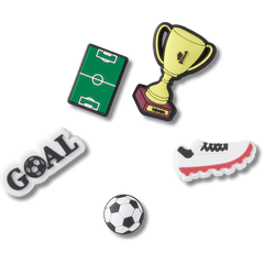 Soccer Star 5 Pack Jibbitz™ charms