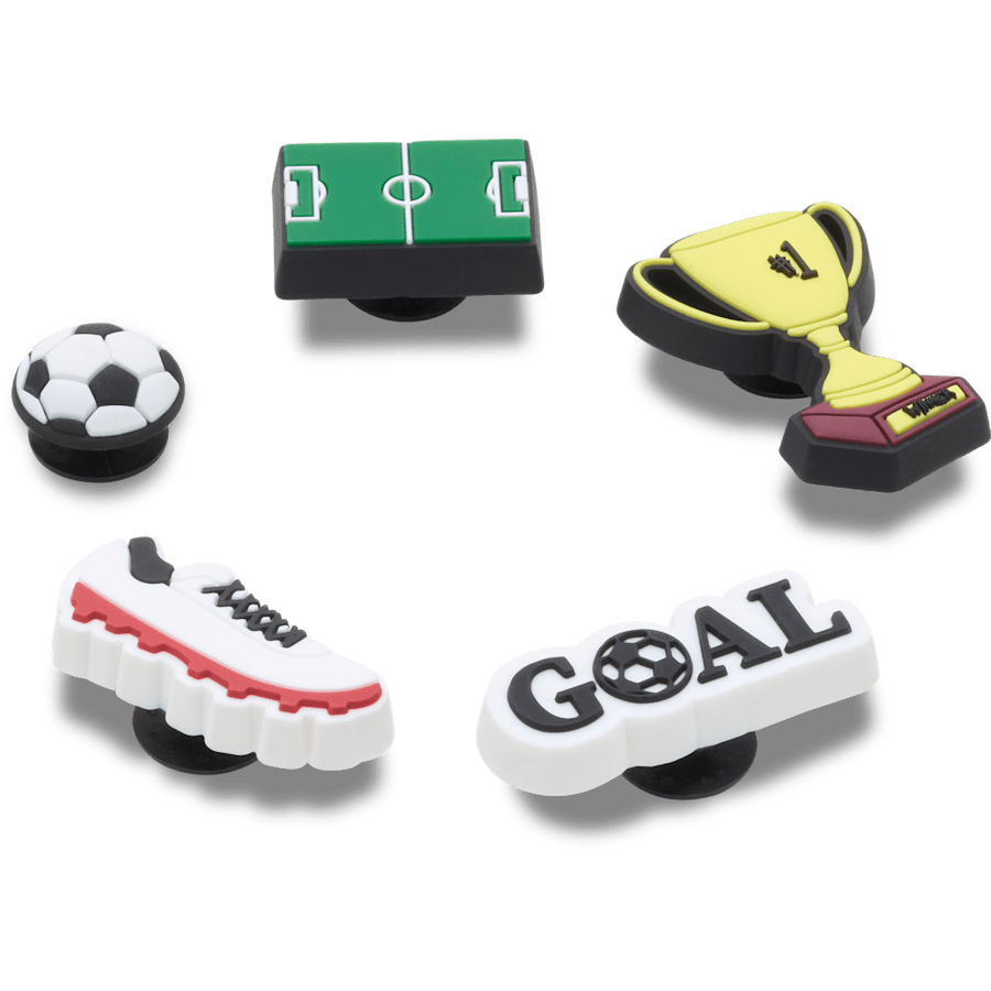 Soccer Star 5 Pack Jibbitz™ charms