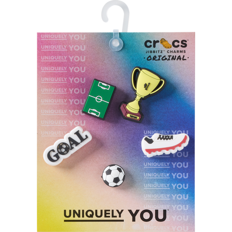 Soccer Star 5 Pack Jibbitz™ charms