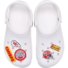 NFL Kansas City Chiefs 5 Pack Jibbitz Shoe Charm