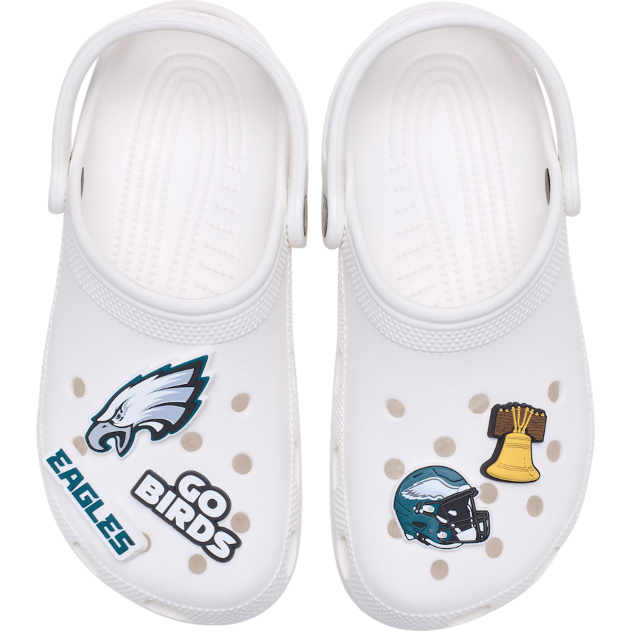 NFL Philadelphia Eagles 5 Pack Jibbitz Shoe Charm