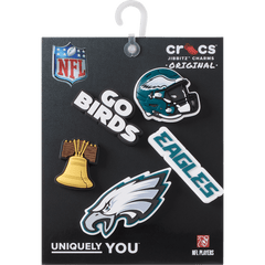 NFL Philadelphia Eagles 5 Pack Jibbitz Shoe Charm