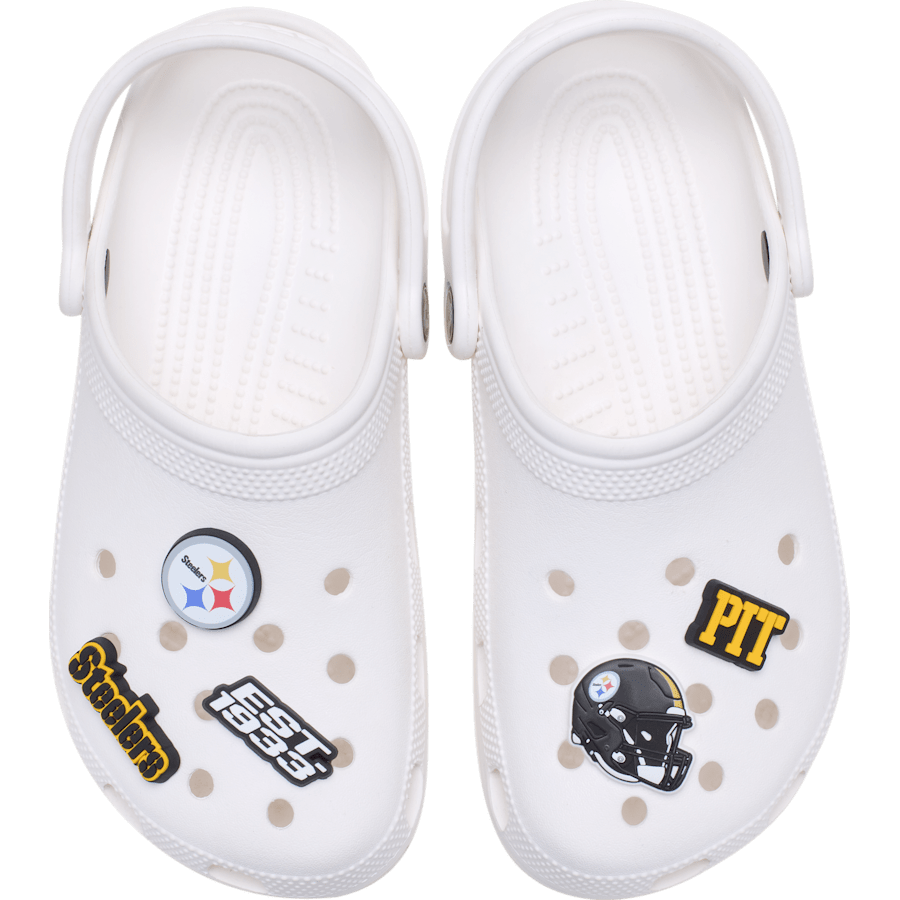 NFL Pittsburgh Steelers 5 Pack Jibbitz Shoe Charm