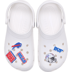 NFL Buffalo Bills 5 Pack Jibbitz Shoe Charm