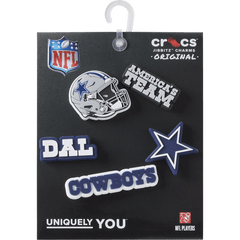 NFL Dallas Cowboys 5 Pack Jibbitz Shoe Charm