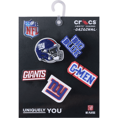 NFL New York Giants 5 Pack Jibbitz Shoe Charm