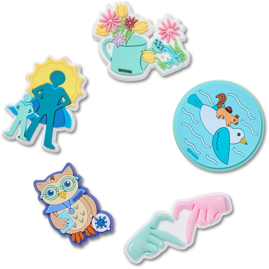 Got Your Back 5 Pack Jibbitz™ charms
