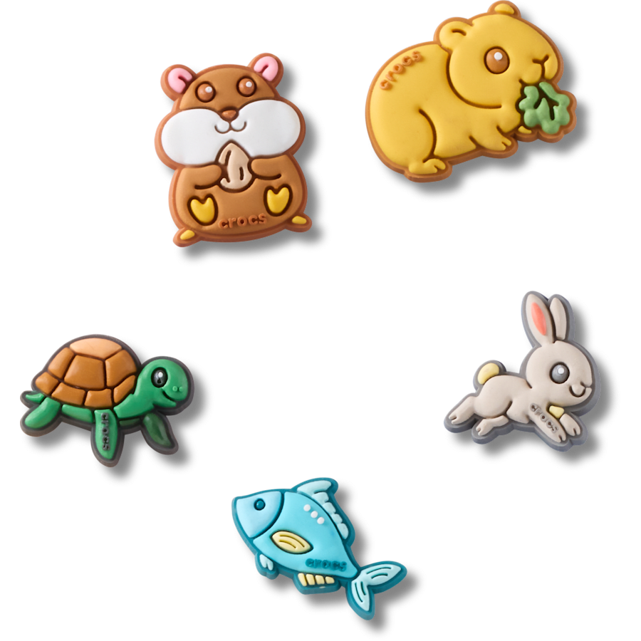 Super Pets 5 Pack Jibbitz™ charms