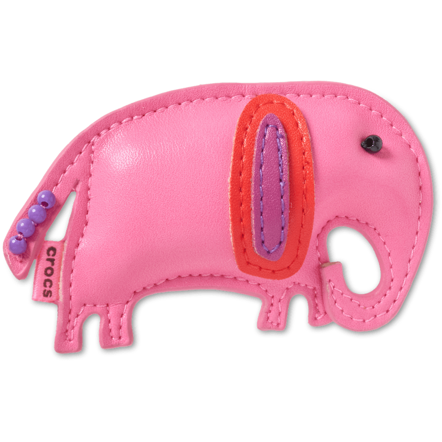 Faux Leather Elephant Jibbitz™ charms