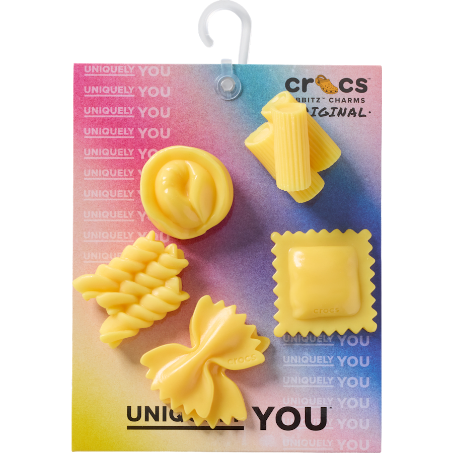 Realistic Pasta 5 Pack Jibbitz™ charms