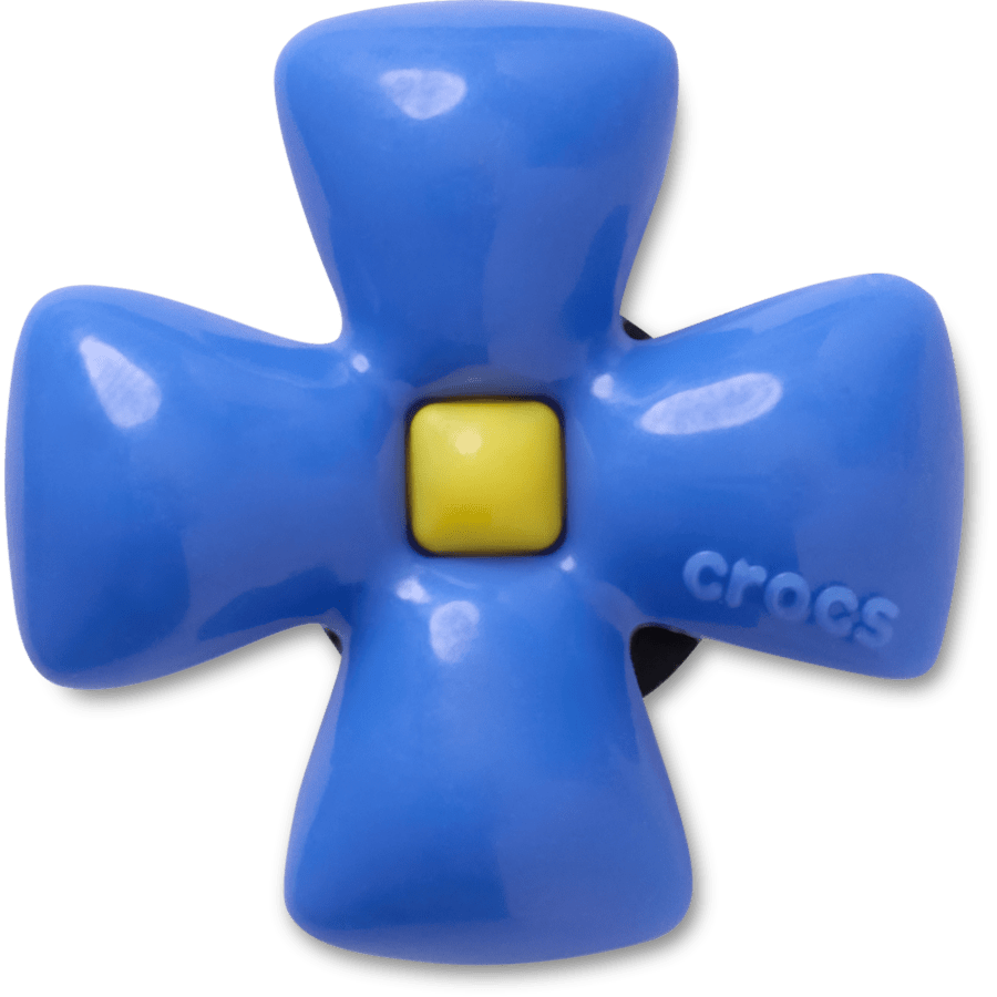 Puffy Blue Flower Jibbitz™ charms