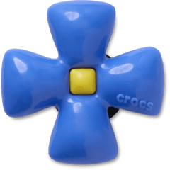 Puffy Blue Flower Jibbitz™ charms