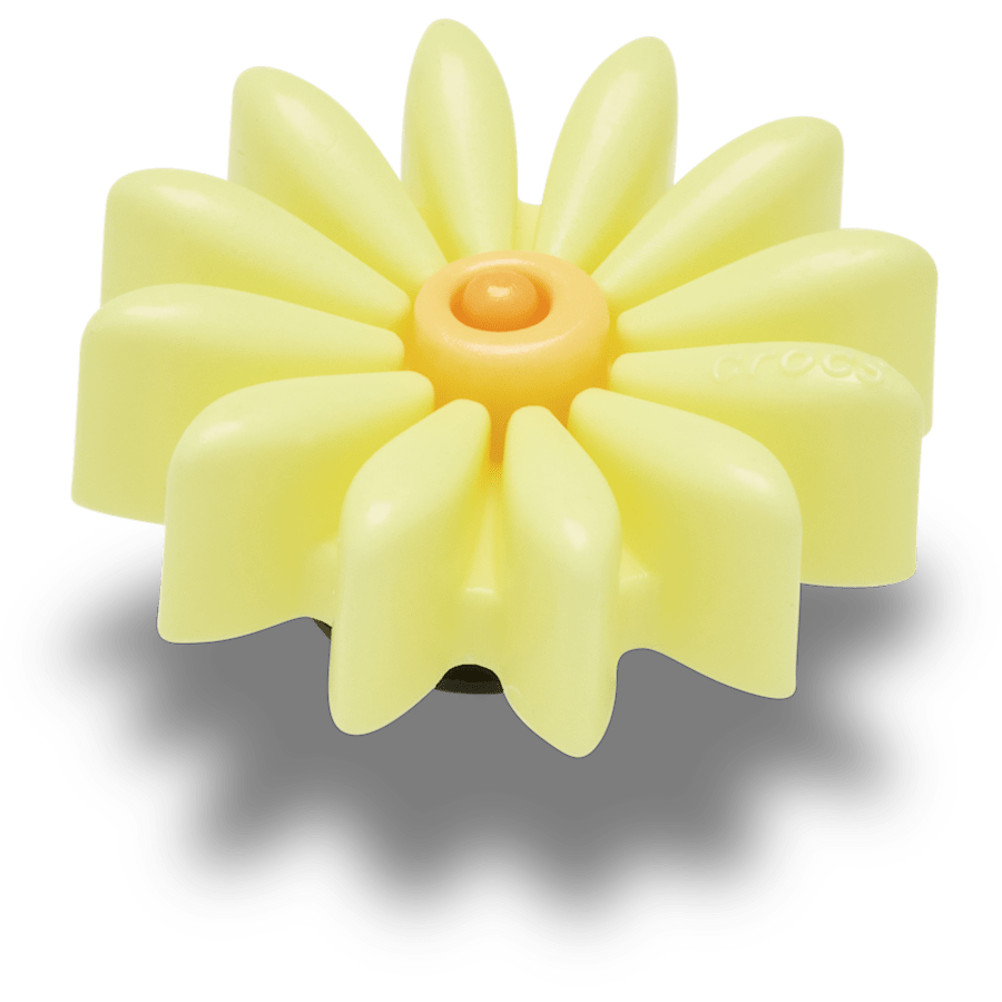 Puffy Yellow Daisy Jibbitz™ charms