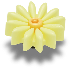 Puffy Yellow Daisy Jibbitz™ charms